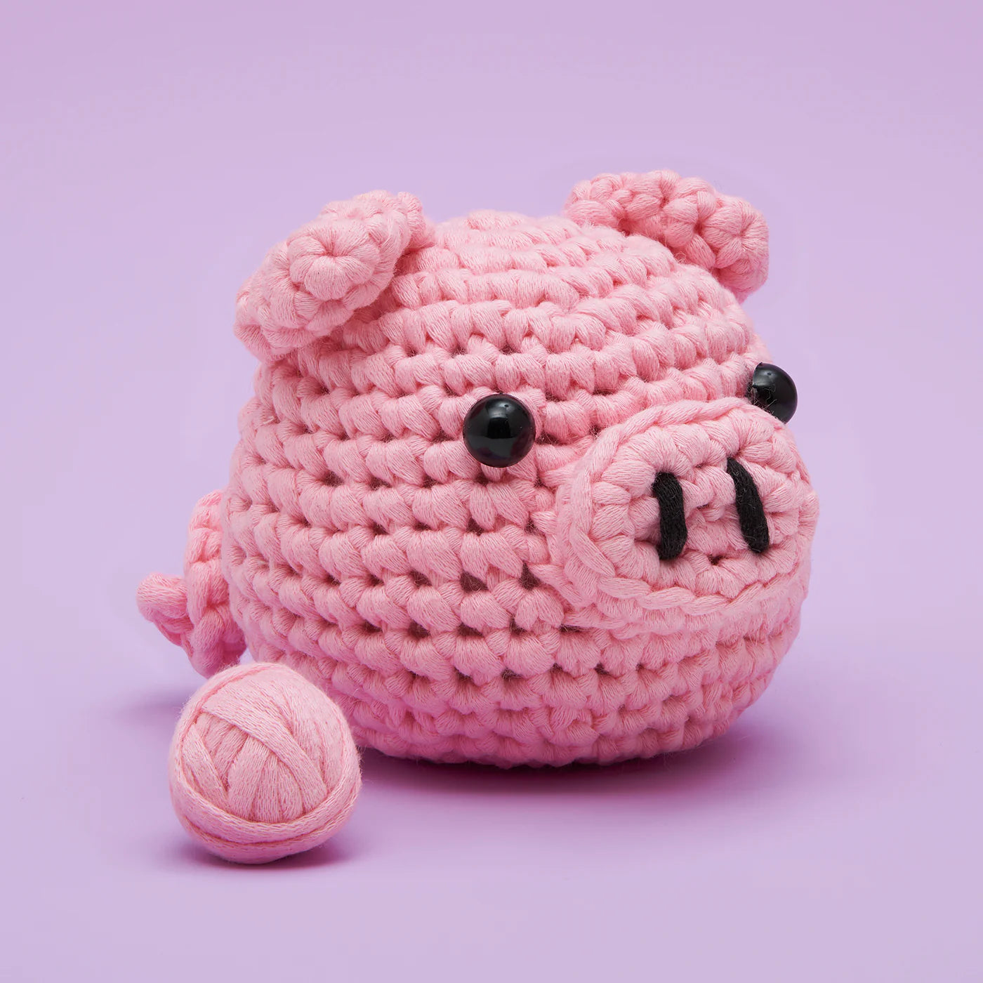 Woobles Bacon the Pig Crochet Kit