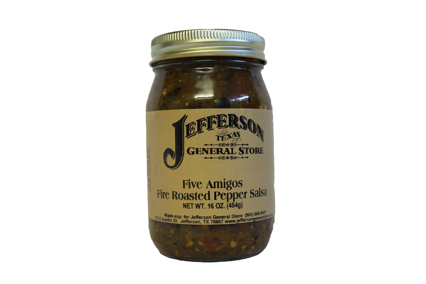 Five Amigos Fire Roasted Pepper Salsa