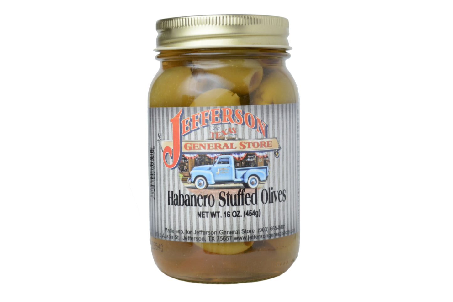 Habanero Stuffed Olives
