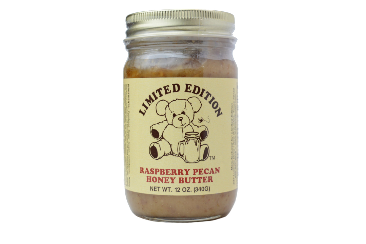 Raspberry Pecan Honey Butter