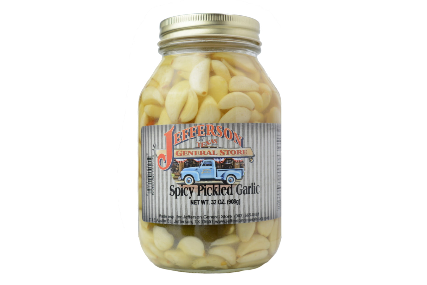 Spicy Pickled Garlic