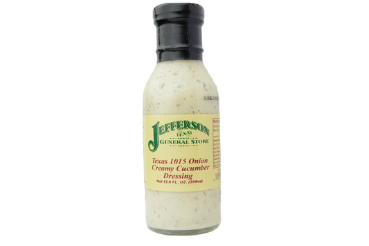 Texas 1015 Onion Creamy Cucumber Dressing