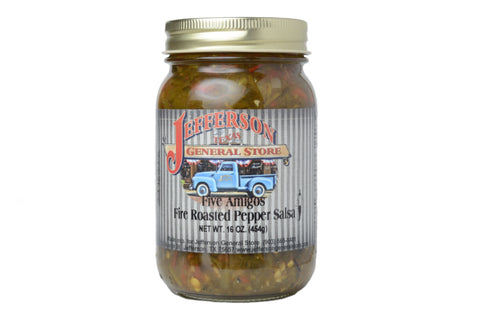 Five Amigos Fire Roasted Pepper Salsa